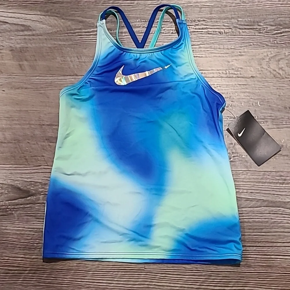 Nike Swim Spectrum Tankini  Size Medium